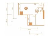 远洋外滩壹号_1室1厅1卫 建面99平米