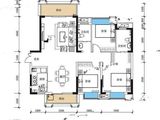天健城_3室2厅2卫 建面124平米