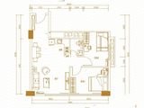 东江湾PEO_2室2厅1卫 建面80平米
