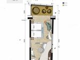 园方东山海_B1户型 建面63平米