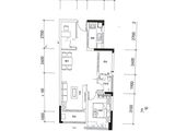 华苑_2室2厅1卫 建面68平米