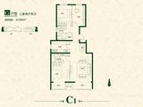 京汉君庭_3室2厅2卫 建面131平米