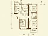 鸿坤原乡溪谷_3室2厅1卫 建面99平米