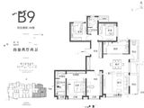 万科翡翠华章_4室2厅2卫 建面160平米