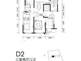 俪景嘉园_3室2厅2卫 建面157平米