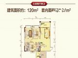 四季顺景苑_3室2厅2卫 建面120平米