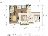 大发珑悦四季_3室2厅2卫 建面88平米
