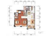 中泰上境_3室2厅2卫 建面107平米