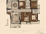泰禾金尊府_3室2厅2卫 建面125平米