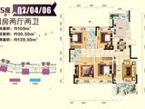 雅逸尚都_4室2厅2卫 建面109平米