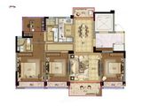 碧桂园望江台_4室2厅2卫 建面117平米