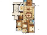 滨江万家花城_4室2厅2卫 建面128平米