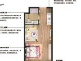 海信贤文中心_1室1厅1卫 建面40平米