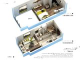 龙湖CBD光年_A户型 建面38平米