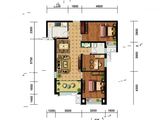 碧桂园翡翠雅郡_3室2厅1卫 建面100平米