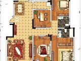 中国中铁诺德名城_4室2厅2卫 建面165平米