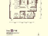 尚城公馆_3室2厅2卫 建面128平米