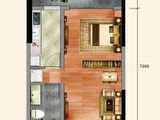 原溪贝乐城-状元第公寓_1室1厅1卫 建面64平米