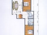裕馨城二期_2室2厅1卫 建面98平米