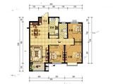 藁开康德郡_3室2厅1卫 建面107平米