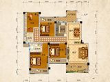 国悦九曲湾_4室2厅2卫 建面104平米