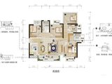 骋望天玺_5室2厅2卫 建面137平米