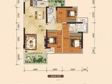 天健天境_3室2厅2卫 建面99平米