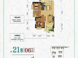 长岛800里香江_3室2厅1卫 建面89平米