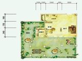 中铁国际生态城_1室1厅1卫 建面81平米