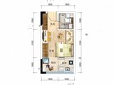 卓越中寰_1室1厅1卫 建面35平米