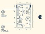 鸿盈城汇中央_3室2厅2卫 建面71平米