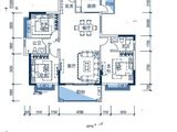 家和时代花园_3室2厅2卫 建面128平米