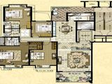 东江湾_4室2厅3卫 建面214平米