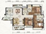 建华翡翠城②期樾江府_3室2厅2卫 建面90平米