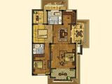 万昌迎恩府_N4排屋户型二层 建面359平米