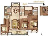 新城招商香溪源_4室2厅2卫 建面128平米