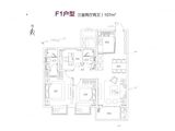 绿地天空树_3室2厅2卫 建面107平米
