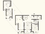 雅居乐兰亭公馆_3室2厅1卫 建面99平米