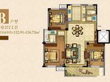 宇业天逸名邸_3室2厅2卫 建面122平米