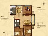 紫荆城_3室2厅1卫 建面115平米
