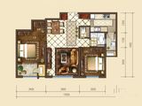 远洋海悦公馆_2室2厅1卫 建面96平米