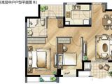 凯德新视界公寓_2室2厅1卫 建面76平米