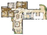 朗诗新西郊_4室2厅3卫 建面232平米