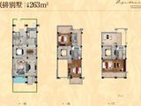 外冈壹号_4室2厅4卫 建面263平米
