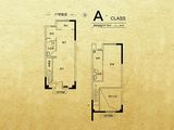 云瓴国际_1室2厅2卫 建面55平米