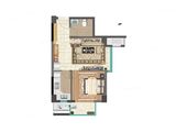 建业LAVIE半英里_1室1厅1卫 建面50平米