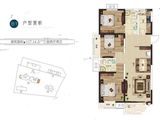 宏江溢彩年华_3室2厅2卫 建面117平米