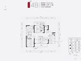 永威上和郡_4室2厅2卫 建面145平米