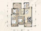 广汇名都_4室2厅2卫 建面107平米