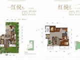 彰泰红_4室2厅3卫 建面165平米